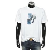 Men ea7 Fashion Printed Short-Sleeved T-Shirt Fashion Brand Men Women Same Style