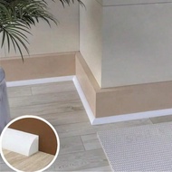 1pc 39.37inch/78.74inch Flexible Quarter-Round Bathroom Threshold - Waterproof Barrier For Shower Co