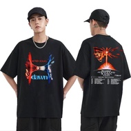 Dawn FM Print Tshirt The Weeknd Double Sided Graphic T-shirts Regular Men Loose Oversized T Shirt Men's Hip Hop Black Tees XS-4XL-5XL-6XL
