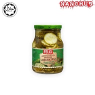 FELIX Sweet Pickled Sliced Gherkins 370g [Halal]