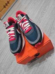 Nike Sacai LDWaffle 螢光粉紅 藍灰