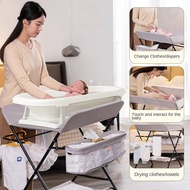 [diaper changing table] Baby Diapers Changing Table Foldable Newborn Multifunctional 0-3 Years Old C