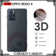 GARSKIN OPPO RENO 6 SKIN HANDPHONE CARBON 3D