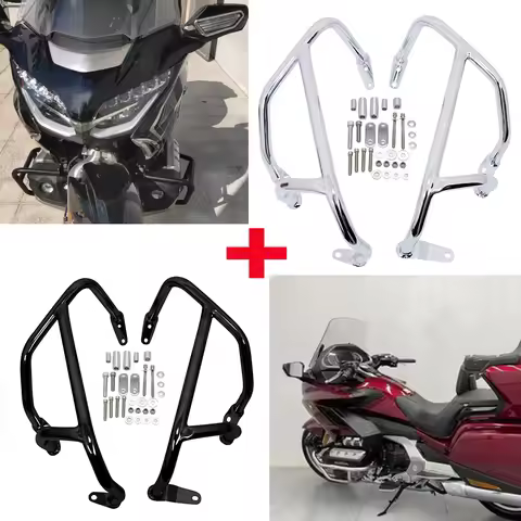 For HONDA Gold Wing 1800 GL1800 F6C Goldwing GL-1800 F6B 2018-2023 Highway Crash Bar Engine Guard Bu