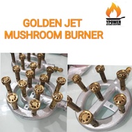 Mushroom burner/Golden jet Mushroom Burner/7/12/15 heads