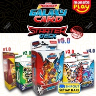 Koleksi BoBoiBoy Galaxy Card Starter Deck - Version 1 Hingga 5 (Complete Collection)