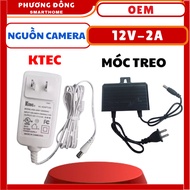 SOURCE 12V - 2A FOR IP CAMERA, HIKVISION CAMERA, DAHUA, KBVISION