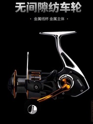 Reel 3 3C Fishing Full Metal Gapless Spinning Reel Sea Rod Fishing Line Reel Casting Reel Rock Rod