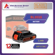 BLACK & DECKER BATTERY 18V BL2018 - 1 YEAR WARRANTY ( BLACK AND DECKER BATTERY )