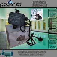Potenza PC-10C Automatic Pump Control 1.1KW Water Pump Controller Auto Pressure Switch 1"x1"