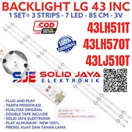 Lg LED TV BACKLIGHT 43INC 43LH511T 43LH570 43LJ510T BL Lamp 7K 43LJ -RZ15