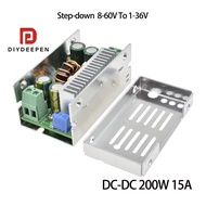 DC-DC DC TO DC หลีกทาง 200W 15A โมดูลแปลงชาร์จ Charger Step-down Buck Converter Power Module เครื่อง