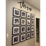 T32 30x30 Mattboard 20x20 Collage Frame + Photo Print