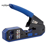 1 Set RJ45 Cable Stripper High-strength Wear-Resistant 8P 6P Wire Stripping Pliers Crimping Tool Household Supply