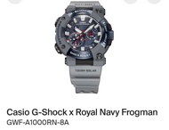 Casio G-Shock x Royal Navy Frogman 手錶