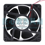 MAX TECHNOLOGY F2E-120B-024 24V 0.35/0.3A 12CM 12038散热风扇