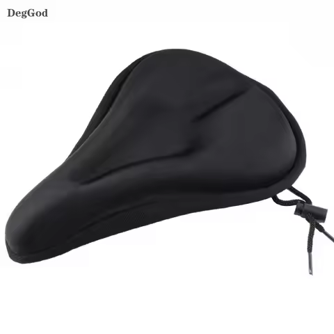 Silicone Bicycle Seat Cover 3D Cushion for Mountain Bike Road Bike Cycling Saddle Cover Comfort Bike