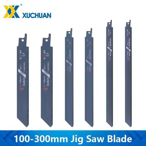 Jig Saw Blade 100/150/225/300mm 30 Grit Diamond Reciprocating JigSaw Blades For Cutting Tile,Granite