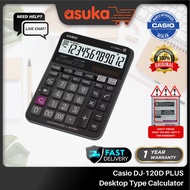 Casio DJ-120D PLUS Desktop Type Check Calculator ( Check back 300 Steps )
