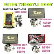 THROTTLE BODY TB RACING RS150 RSX150 CMS RACING SUPRIMO 32MM 34MM 36MM RS RSX 150