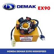 DEMAK EX90 EX 90 GS5 FUEL COIL ASSY STARTER COIL EX90 EX GS5 STATOR COIL ASSY YTZ5