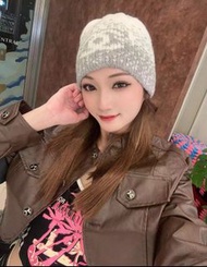 順豐包郵全新chanel針織帽帶吊牌