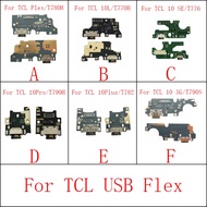USB Charging Board Dock Port Flex Cable For TCL 10 Pro T799H/Plex T780H/10 Plus T782H T782/10L T770H