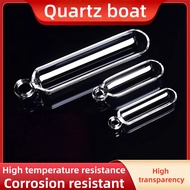 High temperature tube furnace quartz tube specialized quartz boat quartz crucible laboratory equipme