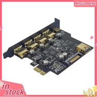 USB 3.2 PCIE Expansion Card PCIE 1X to USB 3.2 TYPE-C USB 3.2 Gen1 Adapter Multiplier USB3.2 PCI E C