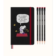 Moleskine Peanuts Notebook & Blackwing Pencil Set with Gift Box Limited Edition
