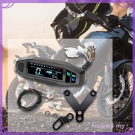 [FenteerbdMY] Motorcycle Digital Odometer RPM Digital Universal Dashboard for Assembly Kits