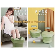 NEW arrival Multi-functional Electric Foot SPA Foldable Foot Massage Machine Detox Spa Foldable Foot Bath可折叠足浴盆家用泡脚桶自动按摩