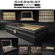 กล่องเก็บนาฬิกา ขนาด 24 ช่อง Travel Case 24 Slot