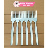 Thick Stainless Steel Spoons and Forks, 6 pcs 188 BMW-188G BMW-188S