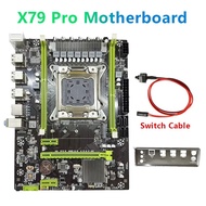 X79 Pro Motherboard DDR3 LGA 2011 Gaming Support Gigabit Ethernet E5 V1 V2 E5-2650 V2 2680 2640 2670