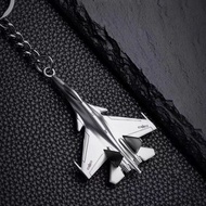 Chinese aviation plane20Zinc alloy gift box pendant keychain fighter plane model