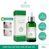 DERLADIE Chấm Mụn Tràm Trà Xẹp Mụn, Khô Cồi Sau 72H Derladie Herbal Ampoule For Blemish 10ml