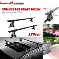 Car Roof Rack Roof Bar 120cm Roof Carrier Luggage Box Carrier Aksesori Kereta Roof Carrier Proton Perodua Honda Toyota