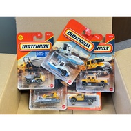 Matchbox Constuction Diecast Lot 5 International CXT, MBX Lil' Dumper, Ram work truck, Road roller, 