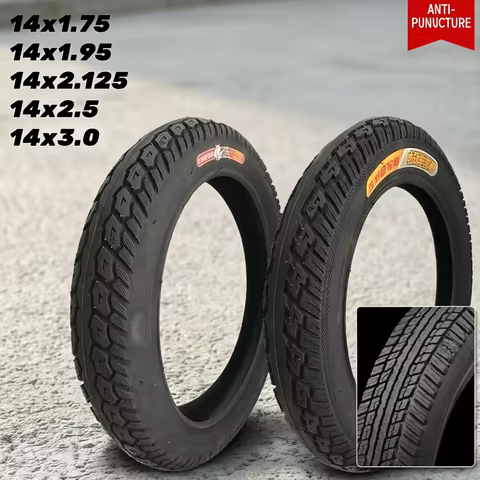 CST Electric Bike Tires 14x1.95 14 Inch 14x1.75 14x2.125 14x2.50 14x3.0 For E Bike Electric Bicycle 