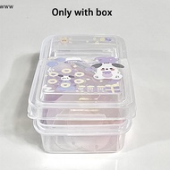 Iu 1Pcs Small Transparent Plastic Container Collection With Jewelry Cover Complete Accessories 75