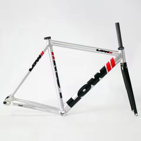 Fixed Gear Bike Frame, Aluminum Fixie Frameset, Carbon Fork, Single Speed Track, High Quality Bicycl