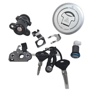 Ignition Switch Lock Fuel Gas Cap Tank Cover Seat Lock Key Set For Benelli TRK502 TRK502X BJ500GS-A 