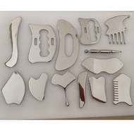 Stainless Steel Gua Sha Board 304 Metal Gua Sha Massager Meridian Beauty Gua Sha Tool Fascia Knife P