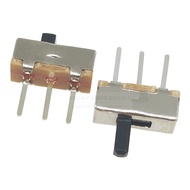 SS12D00G2/G3/G4/G5 Small Toggle Switch 3 Pins 2 Gears Horizontal Handle Type 1P2T Handle Height 3/4/