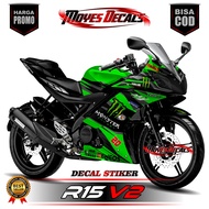 ANTILUNTUR... Decal Stiker R15 V2 Fullbody - Stiker R15 V2 Motif Monster Energy MYS276