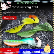 UPSTOPAO Soft Bait, Big Size Realistic Design Glide Bait, Artificial Bait Glide Action 15cm 38g Swim