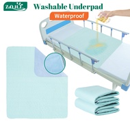 Zhenqinghuli Waterproof Underpad Mattress Protector Alas Katil Pesakit Pelapik Tilam Kalis Air Kenci