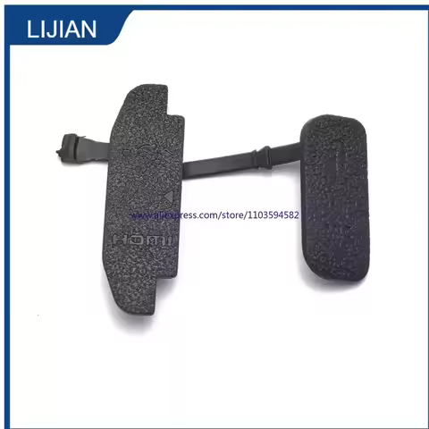 NEW USB Rubber Lid Door HDMI-compatible MIC Cap Interface Cover For Canon EOS 77D Digital Camera Rep