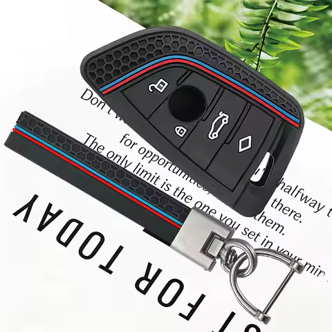 Silicone Car Key Case Cover For BMW X1 X3 X5 X6 X7 1 3 5 6 7 Series G20 G30 G11 F15 F16 G01 G02 F48 